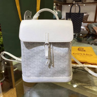 Goyard Alpin Mini Backpack Bag White 2020