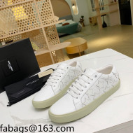 Saint Laurent Calfskin Star Sneakers White 2021 111877