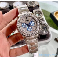 Rolex Oyster Perpetual Cosmograph Daytona Watch 40mm Silver 2020(Top Qaulity)