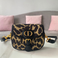 Dior Small Bobby Bag in Beige Multicolor Mizza Jacquard 2021 