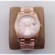 Rolex Datejust Watch 40mm With Crystal Pink Gold/Pink 2020 Top Quality 