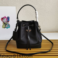 Prada Nylon Bucket Bag 1BE055 Black 2021