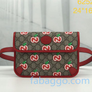 Gucci Chinese Valentine's Day GG Apple Belt Bag 625233 Beige 2020