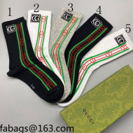 Gucci x NY Web Cotton Socks 2021 