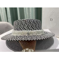 Chanel Straw Wide Brim Hat CHH31501 2022