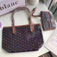 Goyard Mini Saint Louis Bag Gray Black/Brown