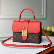 Louis Vuitton Locky BB Top Handle Bag M44322 Red 2021