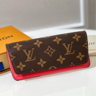 Louis Vuitton Woody Glasses Case Monogram Canvas /Red 2021