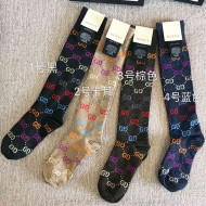 Gucci Medium Socks with Multicolor GG 2019