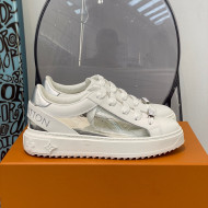 Louis Vuitton Transparent Time Out Sneaker White/Silver 2022