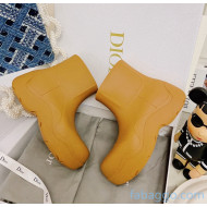 Bottega Veneta BV PUDDLE Boots in Ginger Rubber 2020