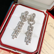 Cartier AGRAFE Earrings CE32216 Silver 2022