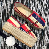 Gucci Logo Sylvie Platform Espadrille 2018