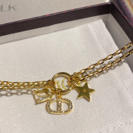 Dior CD Star Bracelet Gold 2021 110913