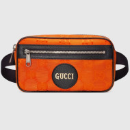 Gucci GG Nylon Off The Grid Belt Bag 631341 Orange 2020