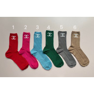 Chanel Cotton Socks 6 Colors 2021