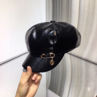 Dior Leather Hat 21120207 Black 2021