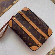 Louis Vuitton Soft Trunk Monogram Canvas Pouch M44779 2019