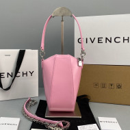 Givenchy Mini Antigona Vertical bag in Box Leather Baby Pink 2021