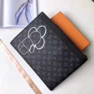 Louis Vuitton Vivienne Mascot Monogram Eclipse Canvas Pochette Apollo Bag M62905