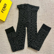 Fendi FF Knit Ninth Tights Black 2020