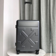 Off-White Quote For Travel Luggage 20/24/28 inches Grey 2021