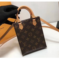 Louis Vuitton PETIT SAC PLAT  Bag In Monogram Canvas M69442 2020