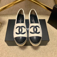 Chanel Shearling Espadrilles White 2021 1122110