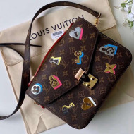 Louis Vuitton Monogram Canvas Love Lock Pochette Metis Bag M44366 2019