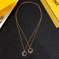 Fendi F Is Fendi Double Necklace 2019