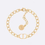 Dior CD Chain Bracelet All Gold 2020