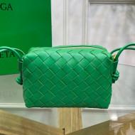 Bottega Veneta Mini Loop Crossbody Bag Parakeet Green 2021 