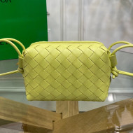 Bottega Veneta Mini Loop Crossbody Bag Yellow 2021