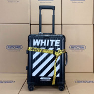 Off-White x Rimowa Striped Luggage Travel Bag Black 20/26/30 inches 2019