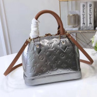 Louis Vuitton Metallic Monogram Vernis Alma BB Bag 2018