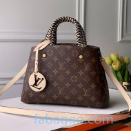 Louis Vuitton Montaigne BB with Braided Top Handles M45311 Monogram Canvas 2020