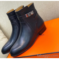 Hermes Calfskin Neo Ankle Boot Black 2020