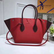 Louis Vuitton Calfskin Freedom Bag Red/Black 2017