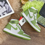 Nike Air Jordan Crystal Allover High-top Sneakers Green 2020 (For Women and Men)