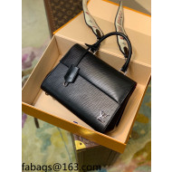 Louis Vuitton Cluny BB Bag in Black Epi Leathrer M59134 Black 2022