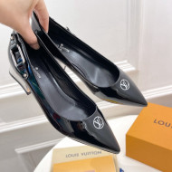 Louis Vuitton Magnetic Pumps 3.5cm in Patent Calf Leather Black 2022