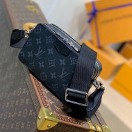 Louis Vuitton Alpha Wearable Strap Wallet M80741 Monogram Eclipse Canvas 2022