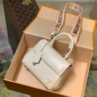 Louis Vuitton Cluny Mini Bag in Epi Leathrer M58928 White 2022