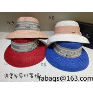 Dior Straw Wide Brim Hat 2022 040162