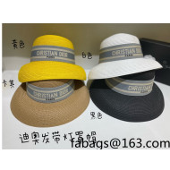 Dior Straw Wide Brim Hat 2022 040163