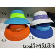 Chanel Straw Wide Brim Hat 2022 040164