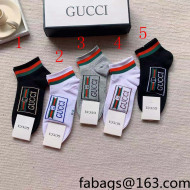 Gucci Cotton Short Socks 2022 93 