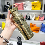 Prada Water Bottle, 500 ml Gold 2022 46