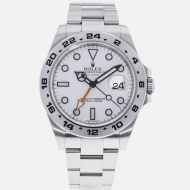 SUPER QUALITY – Rolex Explorer II 216570 – Men: Dial Color – White, Bracelet - Stainless Steel, Case Size – 42mm, Max. Wrist Size - 7.25 inches