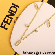 Fendi FF Necklace 2022 040223